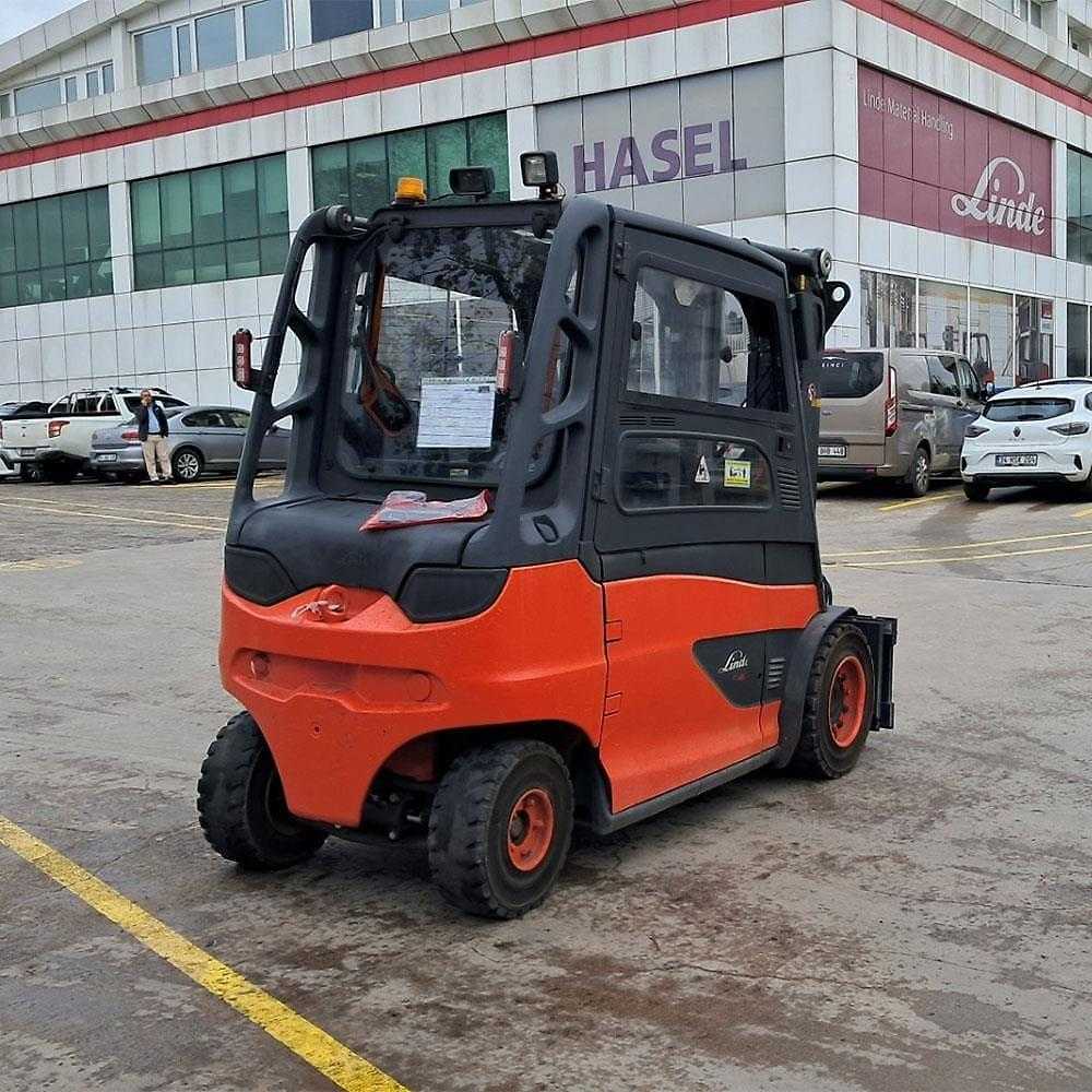 Used Forklift Truck LINDE E40/600L-388 ELEKTRO VIERRADFRONTSTAPLER (13003544)