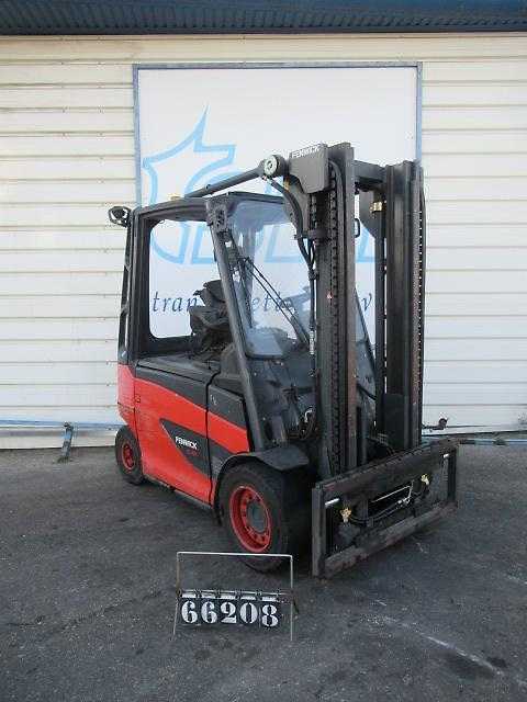 Used Forklift Truck LINDE E40H-01/600 DIESEL VIERRADFRONTSTAPLER (13020548)