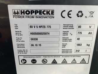 Used Forklift Truck LINDE E40H-01/600 ELEKTRO VIERRADFRONTSTAPLER (13059001)