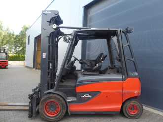 Used Forklift Truck LINDE E40HL-01/600 ELEKTRO VIERRADFRONTSTAPLER (13063736)