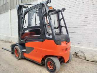 Used Forklift Truck LINDE E45H/600 ELEKTRO VIERRADFRONTSTAPLER (13075206)
