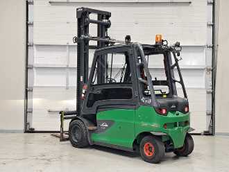 Used Forklift Truck LINDE E45HL-01/600 ELEKTRO VIERRADFRONTSTAPLER (13058584)