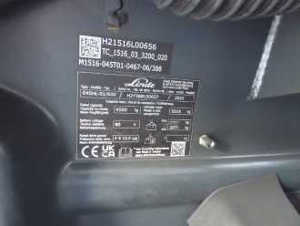 Used Forklift Truck LINDE E45HL-01/600 ELEKTRO VIERRADFRONTSTAPLER (13073828)