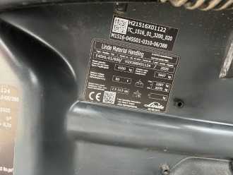 Used Forklift Truck LINDE E45HL-01 ELEKTRO VIERRADFRONTSTAPLER (13065397)