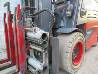 Used Forklift Truck LINDE E50/600H ELEKTRO VIERRADFRONTSTAPLER (13067388)