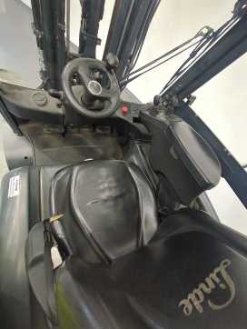 Used Forklift Truck LINDE E50/600HL-388-01 ELEKTRO VIERRADFRONTSTAPLER (13071494)