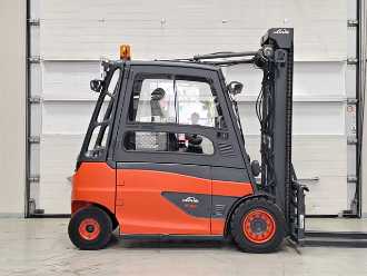 Used Forklift Truck LINDE E50HL-01/600 ELEKTRO VIERRADFRONTSTAPLER (13050452)
