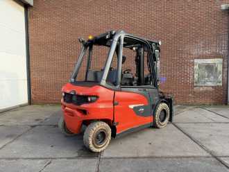 Used Forklift Truck LINDE E50HL-01 ELEKTRO VIERRADFRONTSTAPLER (13023650)