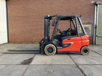Used Forklift Truck LINDE E50HL-01 ELEKTRO VIERRADFRONTSTAPLER (13023650)