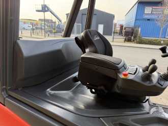 Used Forklift Truck LINDE E50HL-01 ELEKTRO VIERRADFRONTSTAPLER (13023650)