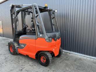 Used Forklift Truck LINDE E50HL-01 ELEKTRO VIERRADFRONTSTAPLER (13032315)