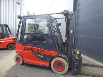 Used Forklift Truck LINDE E50HL-01 ELEKTRO VIERRADFRONTSTAPLER (13069408)