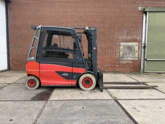 Used Forklift Truck LINDE E50HL-01 ELEKTRO VIERRADFRONTSTAPLER (13071752)