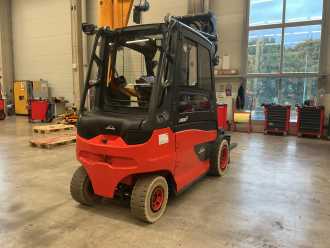 Used Forklift Truck LINDE E50HL ELEKTRO VIERRADFRONTSTAPLER (13028224)