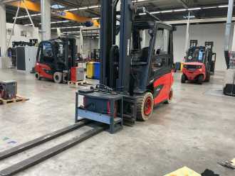 Used Forklift Truck LINDE E50HL ELEKTRO VIERRADFRONTSTAPLER (13028224)
