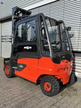 Used Forklift Truck LINDE E50HL ELEKTRO VIERRADFRONTSTAPLER (13043770)