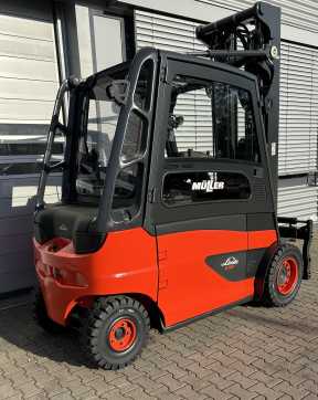 Used Forklift Truck LINDE E50HL ELEKTRO VIERRADFRONTSTAPLER (13043770)