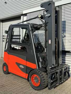 Used Forklift Truck LINDE E50HL ELEKTRO VIERRADFRONTSTAPLER (13043770)