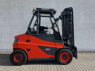 Used Forklift Truck LINDE E60 ELEKTRO VIERRADFRONTSTAPLER (12980068)