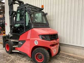 Used Forklift Truck LINDE E70-01 BR1279 ELEKTRO VIERRADFRONTSTAPLER (13075077)
