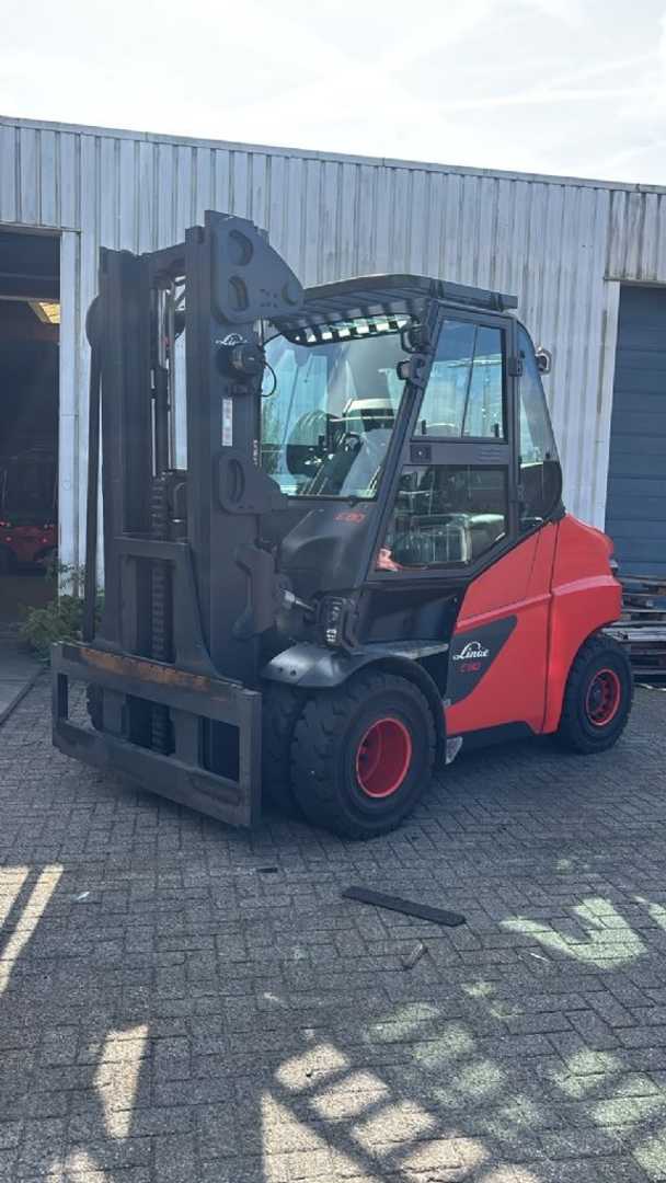 Used Forklift Truck LINDE E80-01/900 ELEKTRO VIERRADFRONTSTAPLER (13059810)