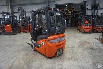 Used Forklift Truck LINDE EH 16-02 - Triplex - Nur 337 Stunden ELEKTRO DREIRADFRONTSTAPLER (13056510)