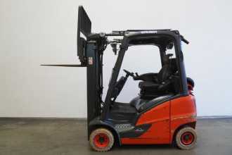 Used Forklift Truck LINDE H 14 T EVO 391-00 GAS VIERRADFRONTSTAPLER (13070578)