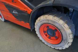 Used Forklift Truck LINDE H 14 T EVO 391-00 GAS VIERRADFRONTSTAPLER (13070578)