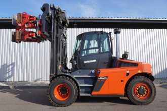 Used Forklift Truck LINDE H 140 D/600 1401 DIESEL VIERRADFRONTSTAPLER (13060781)