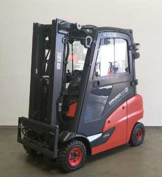Used Forklift Truck LINDE H 16 D EVO 391-00 DIESEL VIERRADFRONTSTAPLER (13025214) backdrop