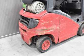 Used Forklift Truck LINDE H 16 T /59252/ GAS VIERRADFRONTSTAPLER (13075573)