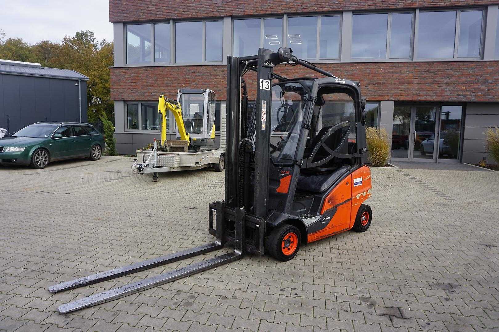 Used Forklift Truck LINDE H 16T-01 - 2019er GAS VIERRADFRONTSTAPLER (12998500)