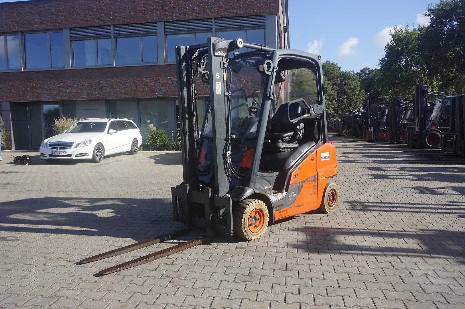 Used Forklift Truck LINDE H 16T-01 - Nur 3.895 Stunden GAS VIERRADFRONTSTAPLER (13068954)