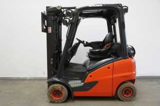 Used Forklift Truck LINDE H 18 T EVO 391-00 GAS VIERRADFRONTSTAPLER (13053501)