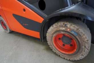Used Forklift Truck LINDE H 18 T EVO 391-00 GAS VIERRADFRONTSTAPLER (13053501)