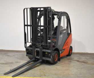 Used Forklift Truck LINDE H 20/600 D EVO 392-02 DIESEL VIERRADFRONTSTAPLER (12870133) backdrop