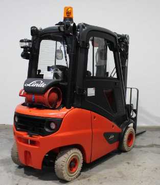 Used Forklift Truck LINDE H 20 T EVO 391-02 GAS VIERRADFRONTSTAPLER (13071120)