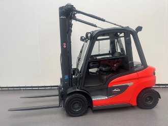 Used Forklift Truck LINDE H 25 D-01 DIESEL VIERRADFRONTSTAPLER (13071657)