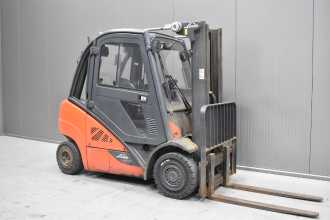 Used Forklift Truck LINDE H 25 D - 02 /57721/ DIESEL VIERRADFRONTSTAPLER (13048187) backdrop