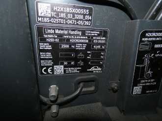 Used Forklift Truck LINDE H 25 D -02 DIESEL VIERRADFRONTSTAPLER (13076023)
