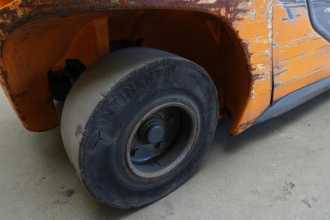 Used Forklift Truck LINDE H 25 D 1202-01 DIESEL VIERRADFRONTSTAPLER (13040372)