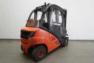 Used Forklift Truck LINDE H 25 D 392-02 DIESEL VIERRADFRONTSTAPLER (13027796)