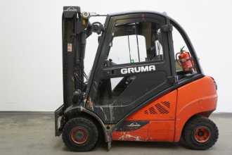 Used Forklift Truck LINDE H 25 D 392-02 DIESEL VIERRADFRONTSTAPLER (13027796)