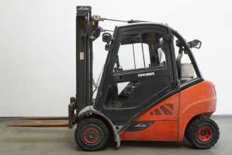Used Forklift Truck LINDE H 25 D EVO 392-02 DIESEL VIERRADFRONTSTAPLER (13031992)