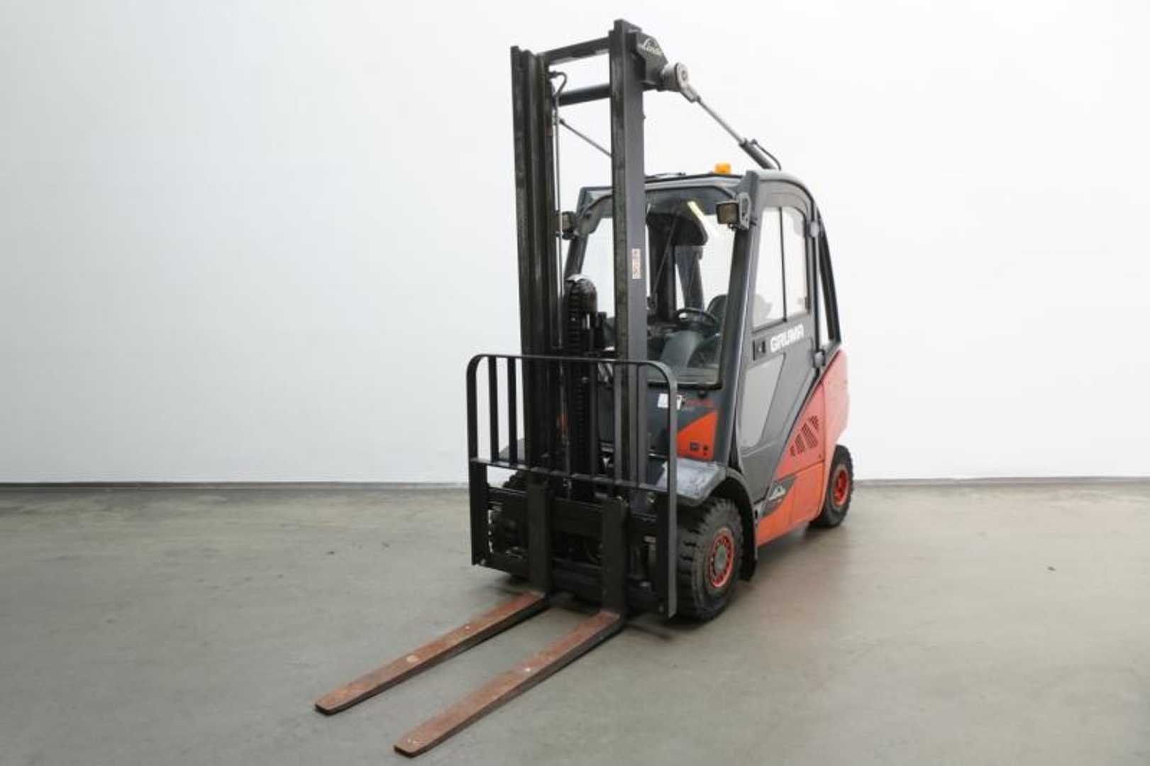 Used Forklift Truck LINDE H 25 D EVO 392-02 DIESEL VIERRADFRONTSTAPLER (13037957)