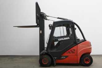 Used Forklift Truck LINDE H 25 D EVO 392-02 DIESEL VIERRADFRONTSTAPLER (13037957)