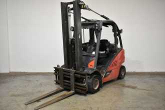 Used Forklift Truck LINDE H 25 D EVO 392-02 DIESEL VIERRADFRONTSTAPLER (13069489) backdrop