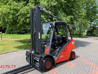 Used Forklift Truck LINDE H 25 T 02 GAS VIERRADFRONTSTAPLER (11927229)