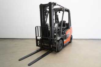 Used Forklift Truck LINDE H 25 T 1202 GAS VIERRADFRONTSTAPLER (13051497)