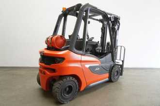 Used Forklift Truck LINDE H 25 T 1202 GAS VIERRADFRONTSTAPLER (13058469)